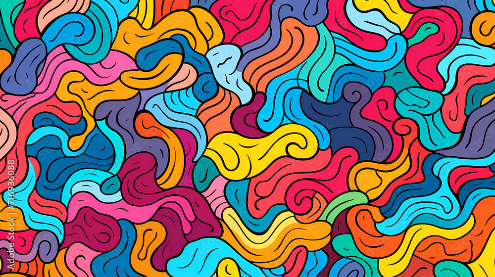 Cute graffiti art abstract background poster web page PPT, art background Cute graffiti art abstract background poster web page PPT, art background