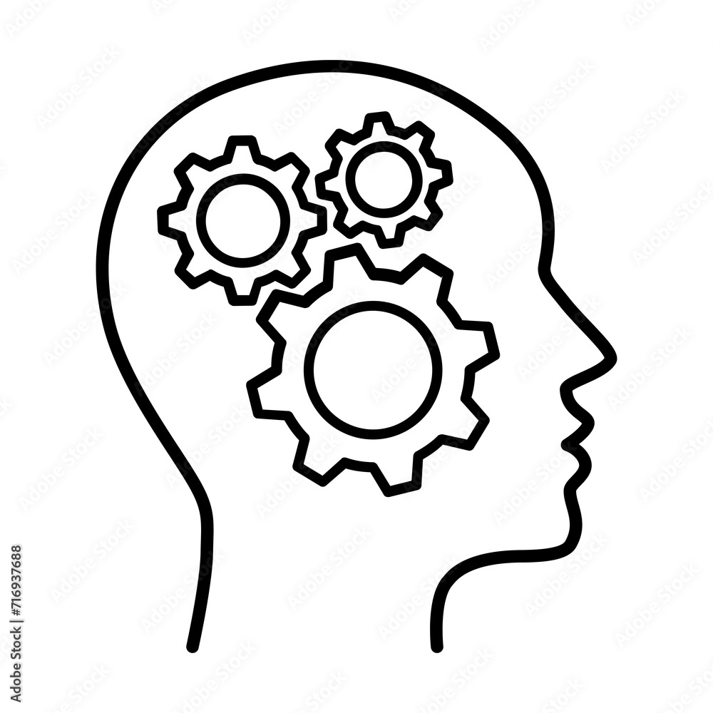Mind Setting Icon on transparent background, PNG Mind Setting Icon on transparent background, PNG