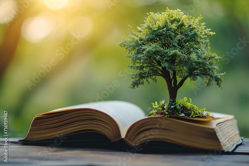 book and tree