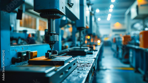 Precision and Technology in Manufacturing: Equipment and Machinery in a Modern Factory