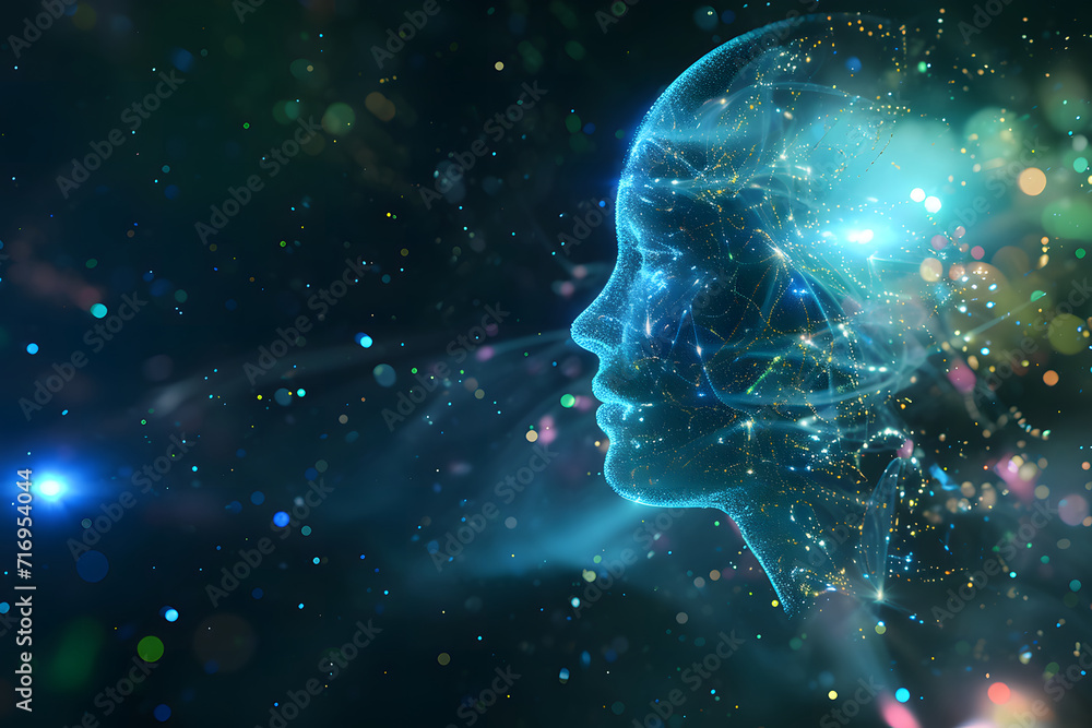 Cosmic Fusion: AI Manifestation in the Virtual Realm - Artificial Intelligence Visualization in the Cyberspace Cosmic Fusion: AI Manifestation in the Virtual Realm - Artificial Intelligence Visualization in the Cyberspace