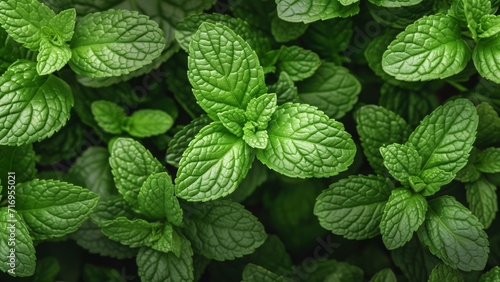 mint close-up, wallpaper, texture, pattern or background