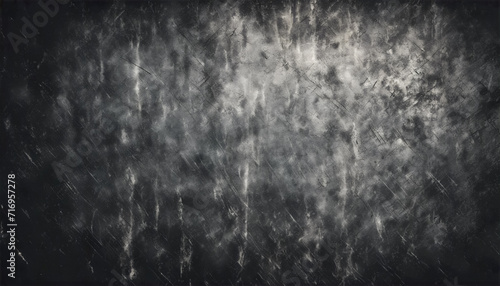 Grunge Texture Nera dall'Aspetto Segnato photo