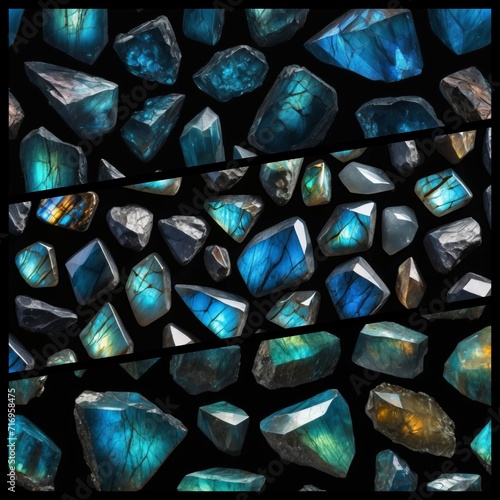 Labradorite crystal backgrounds