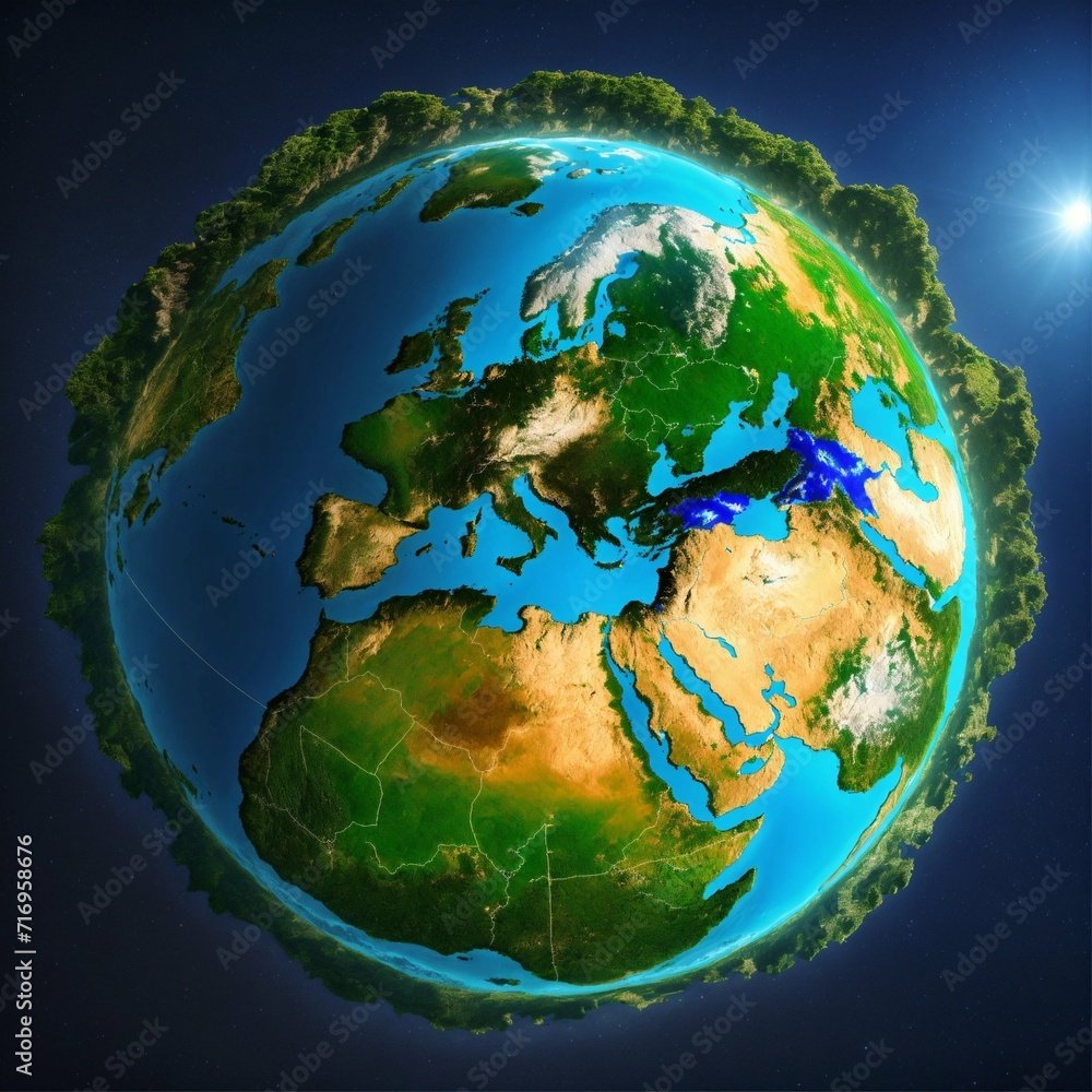 Fototapeta premium Earth