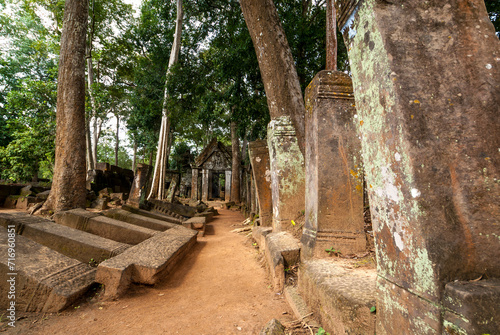 Koh Ker temple complex, Cambodia - Asia photo