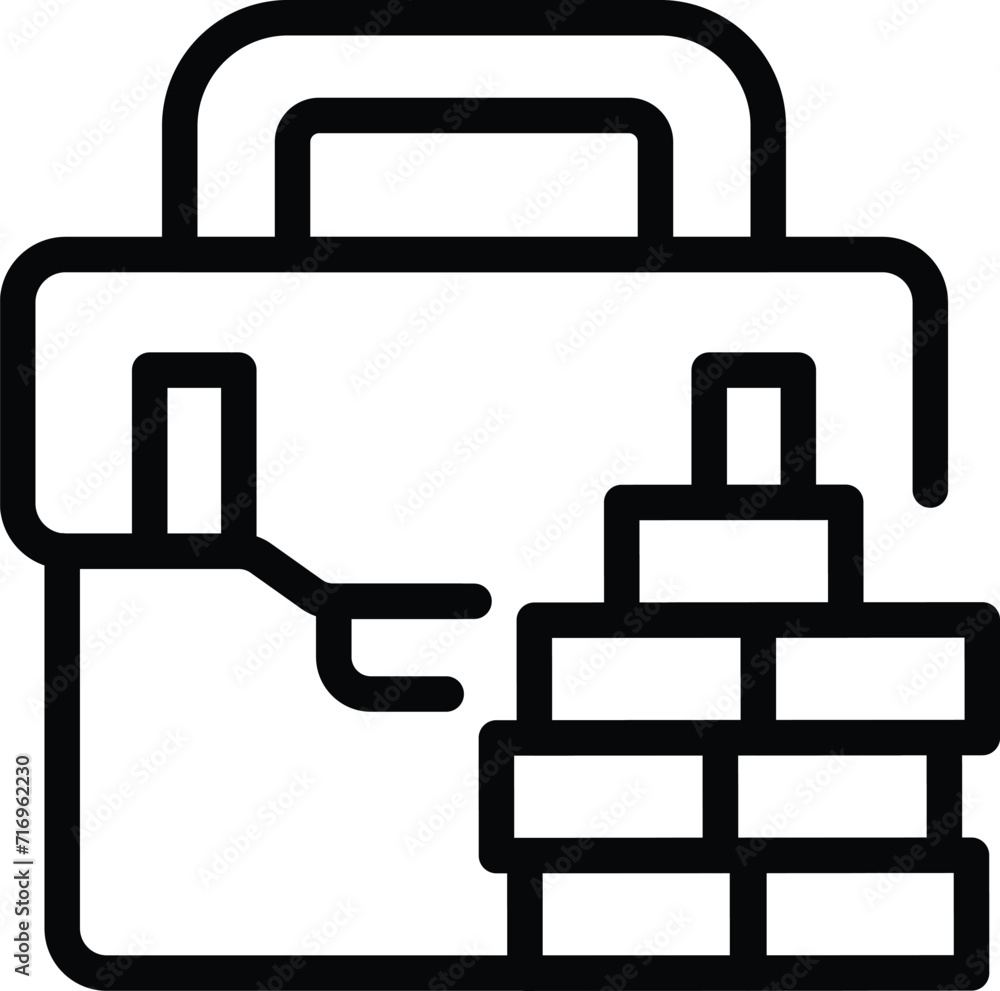 Monetary studies icon outline vector. Cyber academy. Bank institution Monetary studies icon outline vector. Cyber academy. Bank institution