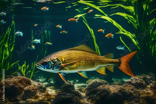 fish in the aquarium