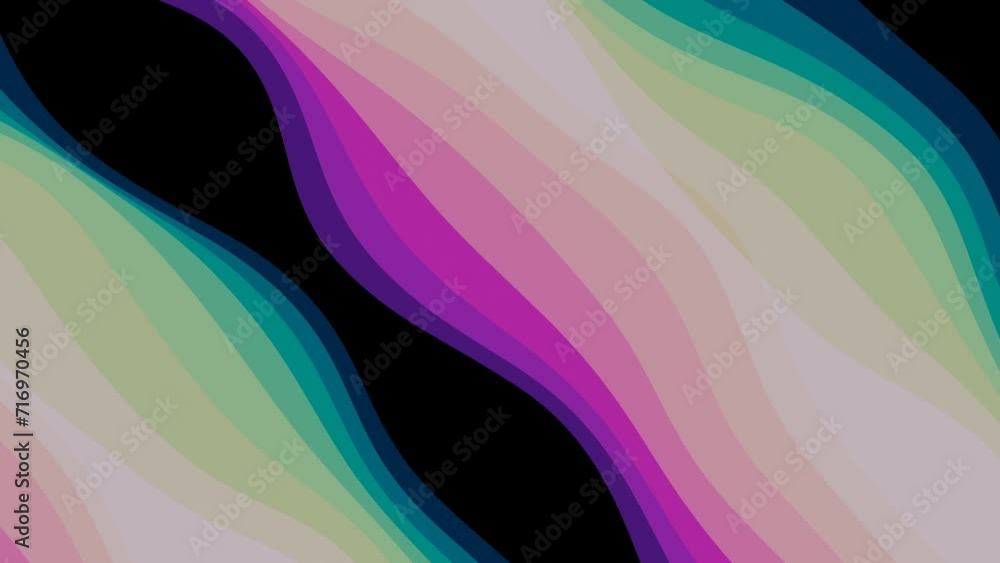 Stylized colorful holographic abstract liquid waves futuristic motion background Stylized colorful holographic abstract liquid waves futuristic motion background