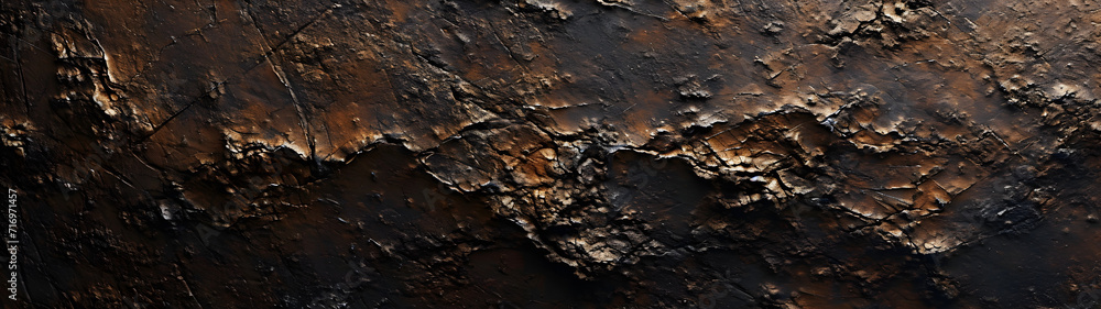 Close-Up of Rusted Metal Surface - Weathered, Textured, Aged, and Industrial