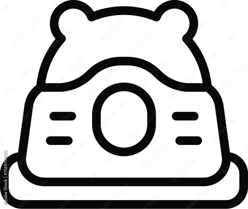 Clean bowl cute icon outline vector. Store retail. Chamber dark Clean bowl cute icon outline vector. Store retail. Chamber dark