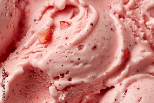 Indulge In The Irresistible Temptation Of A Creamy Strawberry Ice Cream