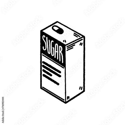 svg bakery ingredient doodle element set