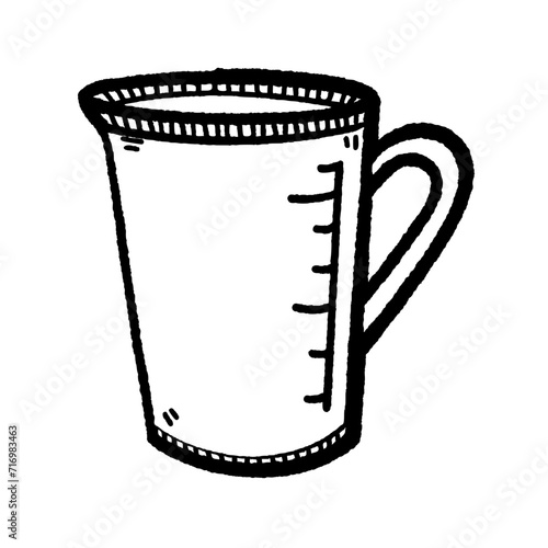 svg bakery ingredient doodle element set