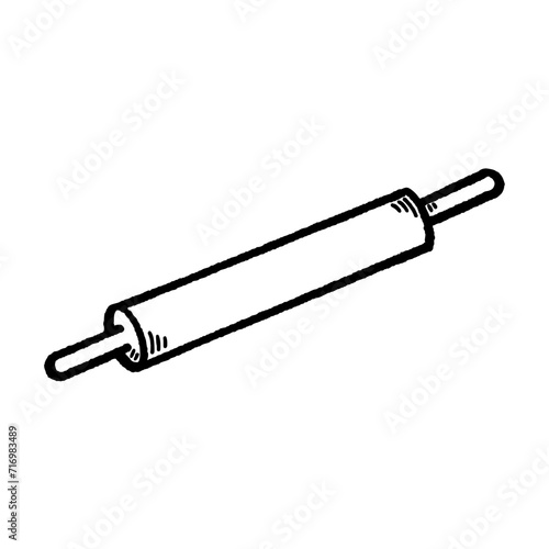 svg bakery ingredient doodle element set
