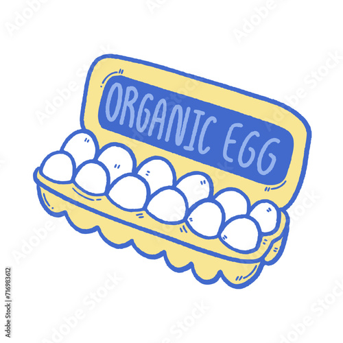 svg bakery ingredient doodle element set