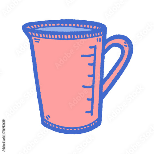 svg bakery ingredient doodle element set