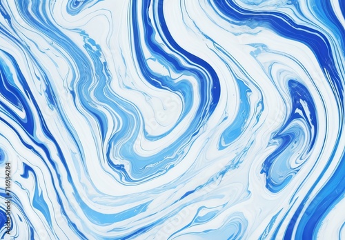 Marble ink colorful Blue marble pattern texture