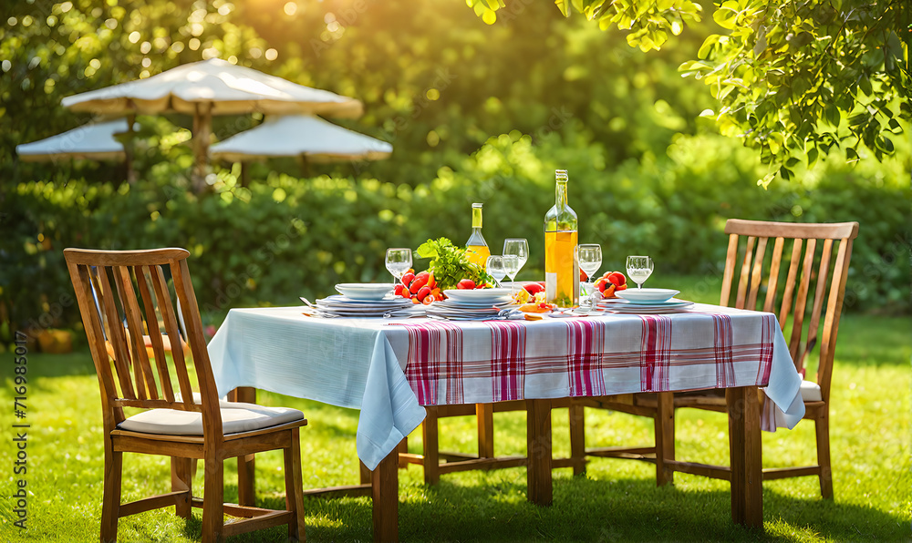 Obraz premium Summertime grill party