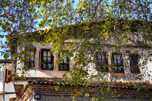 An old house and tree in Safranbolu Turkey