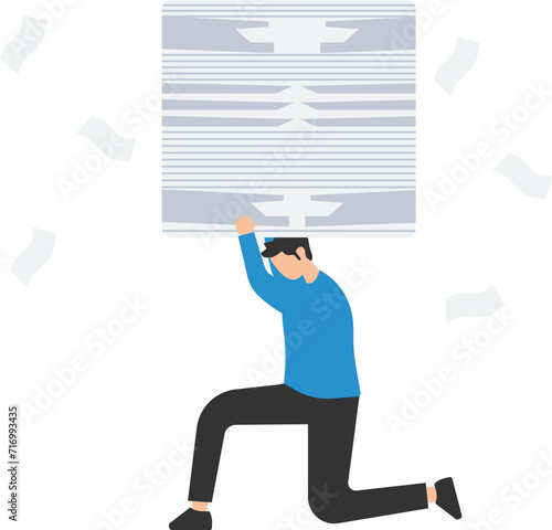 Stressed or anxiety from overload work, Fatigue, burnout or exhaustion from problems, No ideas, Worried about unfinished work on her head

