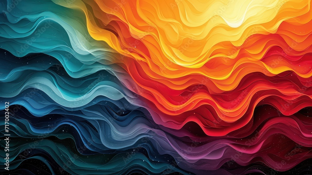 Fototapeta premium Abstraction Background Nebu, Background Banner HD