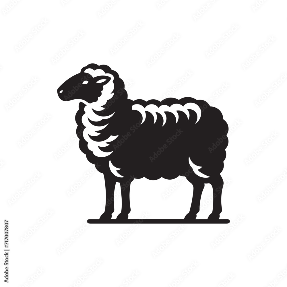 Lullaby of Lambs: Lamb Silhouette Set Underneath the Gentle Lullaby of Rustling Leaves - Lamb Illustration - Lamb Vector - Lamb Silhouette
Lullaby of Lambs: Lamb Silhouette Set Underneath the Gentle Lullaby of Rustling Leaves - Lamb Illustration - Lamb Vector - Lamb Silhouette