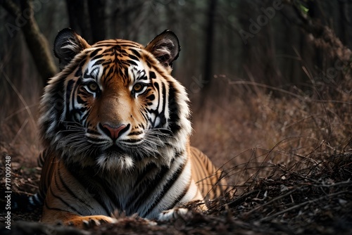 Tiger in the wild.