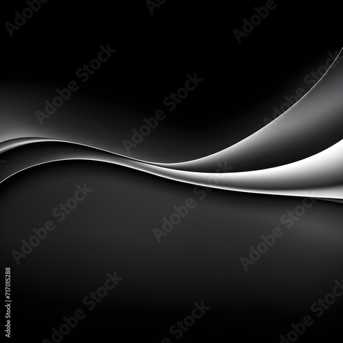Gray Black Gradient Abstract Background Illustration 