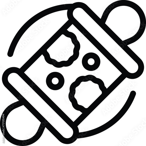 Area kid toy icon outline vector. Care nanny family. Family education