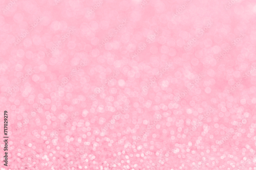 Abstract pink colorful bokeh light background