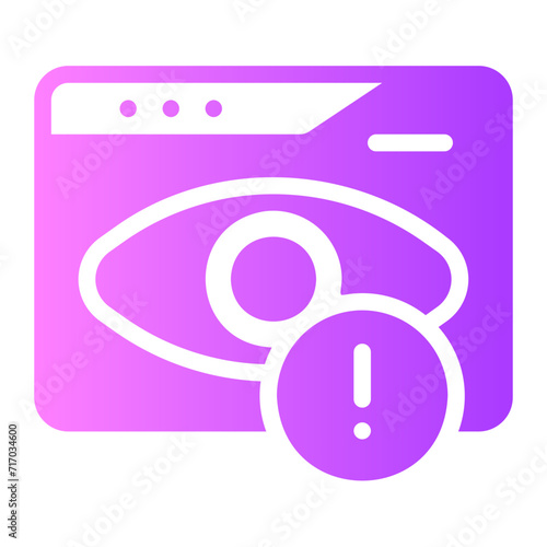 spyware gradient icon