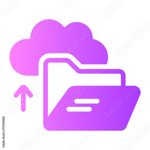 backup gradient icon