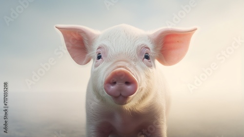Amazing inochent a pig face beautiful image Ai generated art