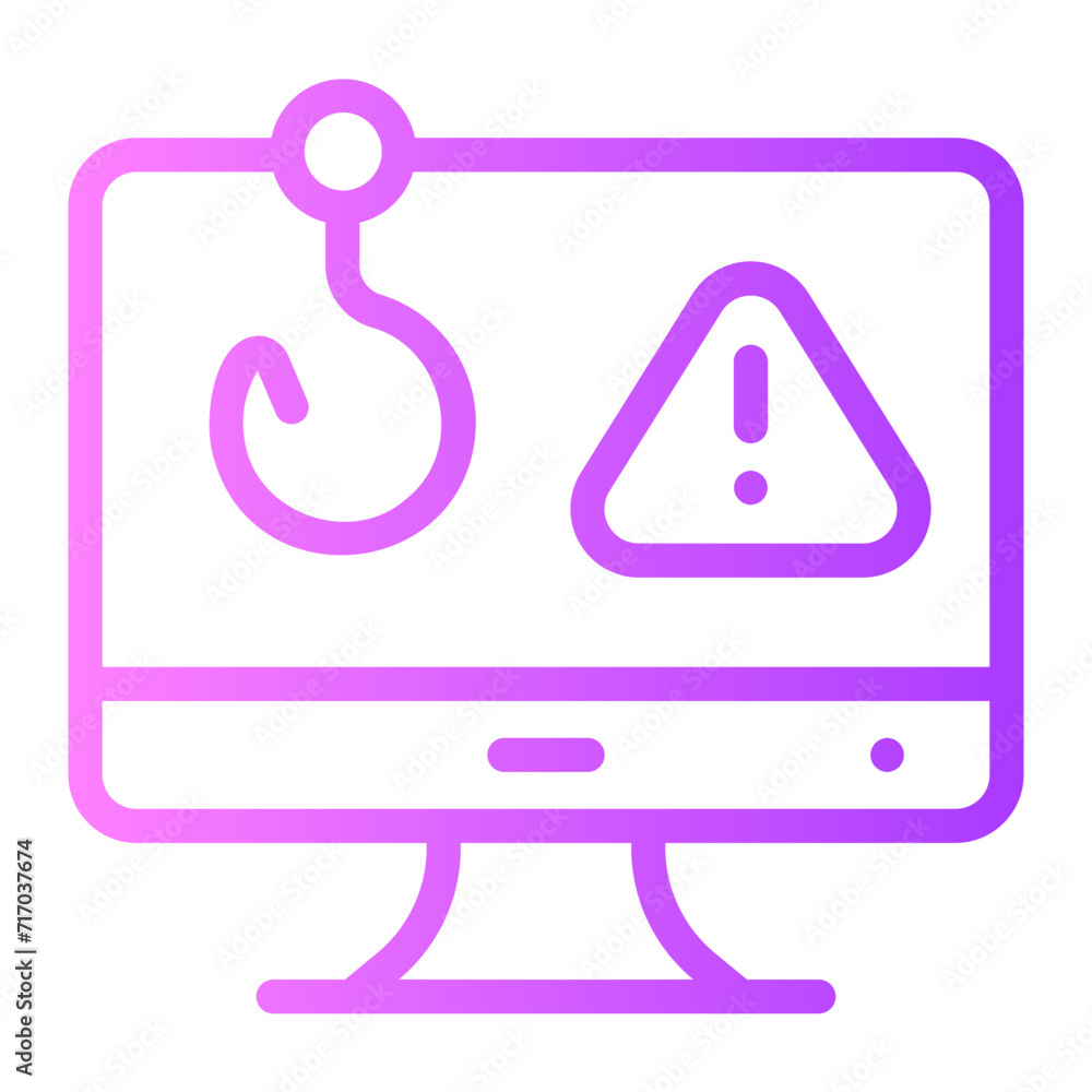 phishing gradient icon phishing gradient icon