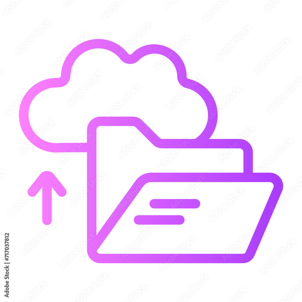 backup gradient icon