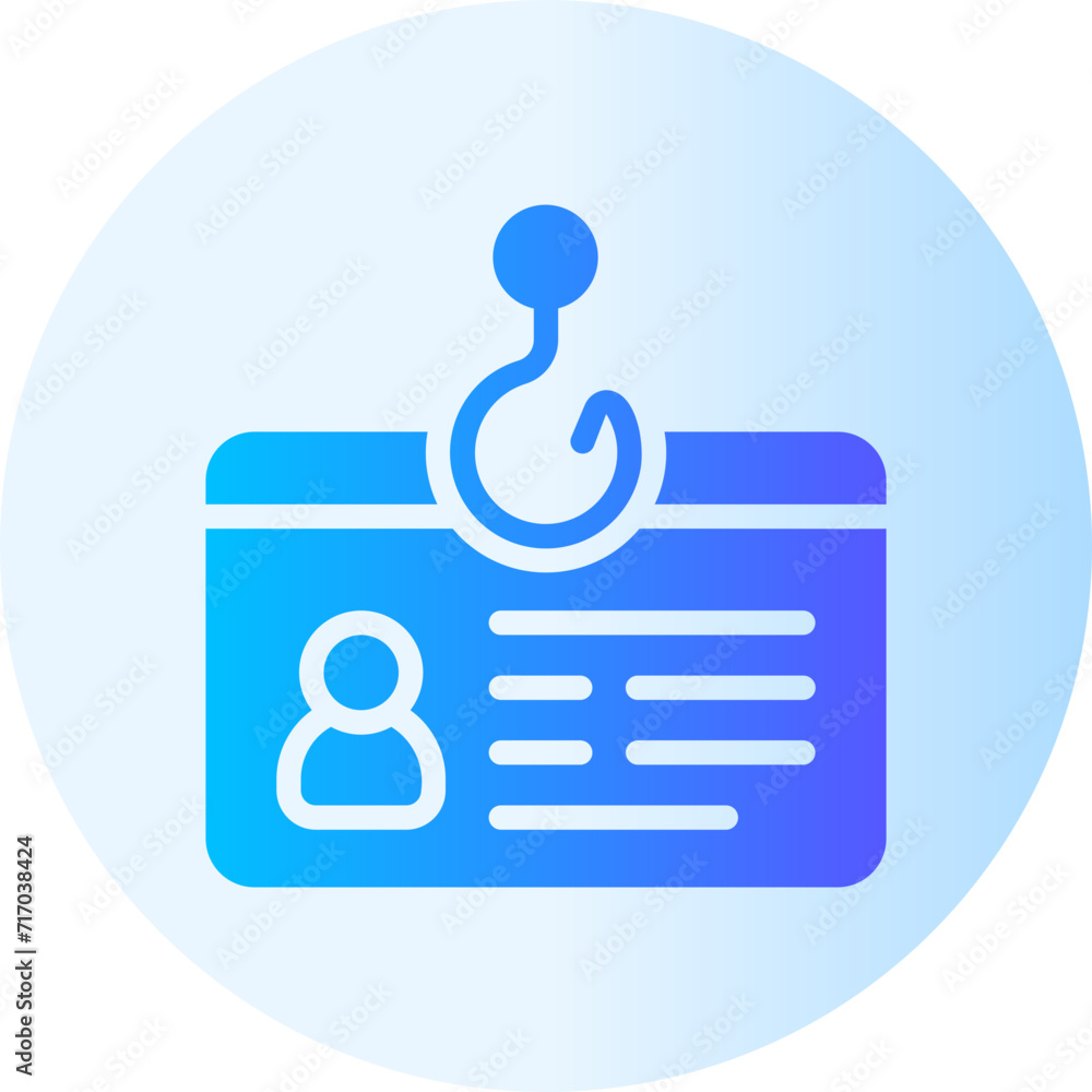 phishing gradient icon phishing gradient icon