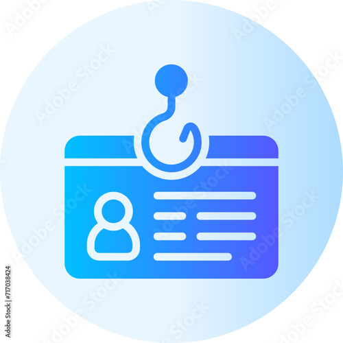 phishing gradient icon