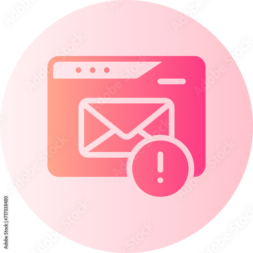 spam gradient icon