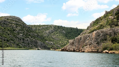 Nature and surroundings of the Zrmanja river, Croatia