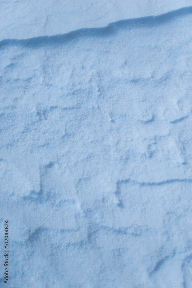 Obraz premium the photo shows the texture of snow