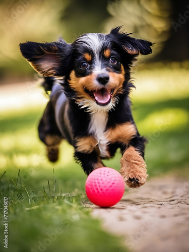 dog in the park