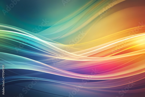 abstract colorful wave background