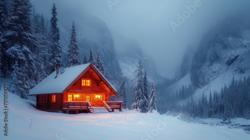 house in the mountains © Volodymyr Skurtul