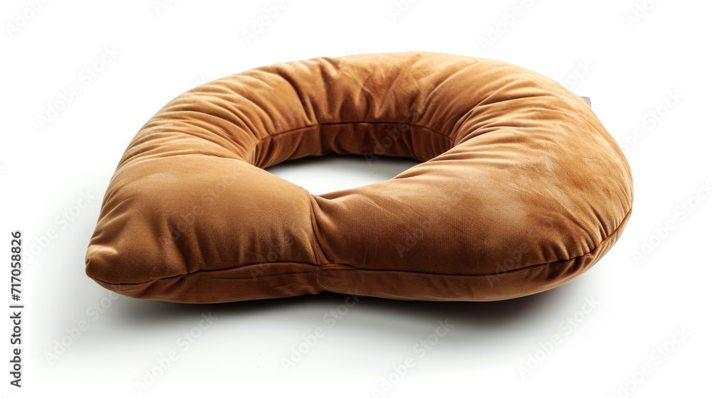 pillow for neck isolated on white background. pillow for neck isolated on white background.