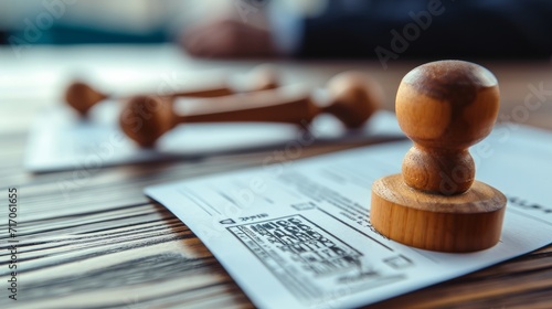 Export cleared approval stamp of customs clearance border control service