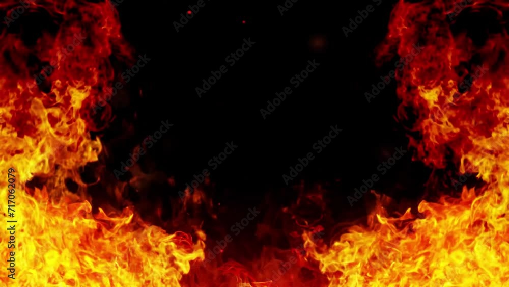 background of burning fire flames background of burning fire flames