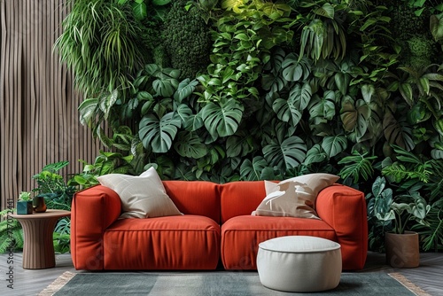 Bright furniture against wall of plants photography 10 , 8k, 8k render::3 --ar 3:2 --v 6.0 - Image #2 @malikahtesham5382