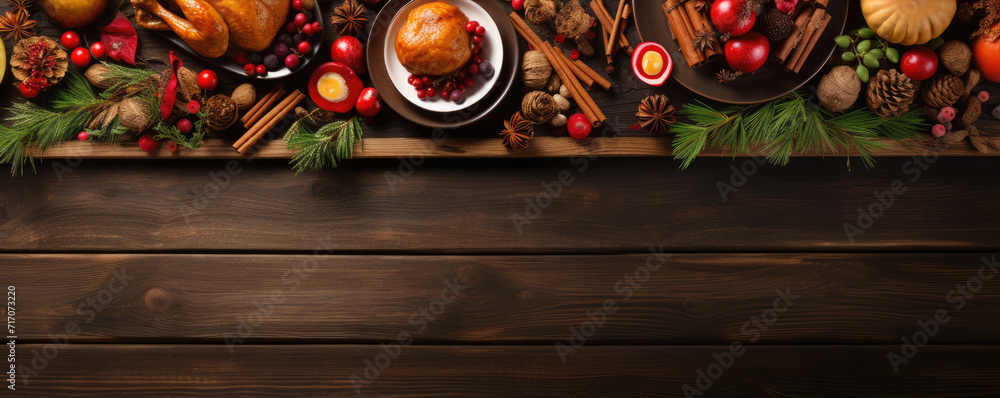 custom made wallpaper toronto digitalChristmas or Thanksgiving grilled turkey top view