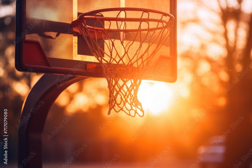 International Day of Sport for Development and Peace, basketball hoop, playground, sunny day